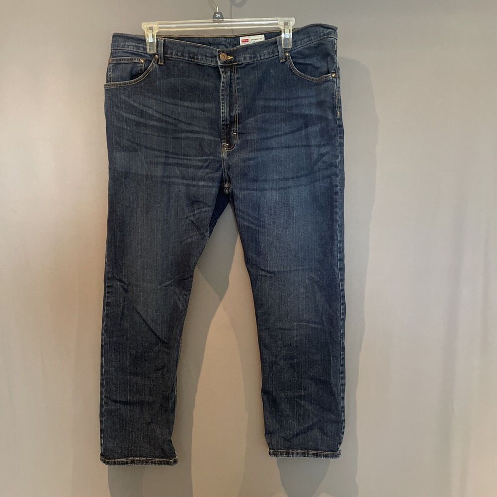 Wrangler Men’s Jeans Straight Fit With Stretch Size 42X 30 Premium